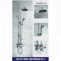Sen cây tắm nóng lạnh Mirolin MK 6699-Set 4