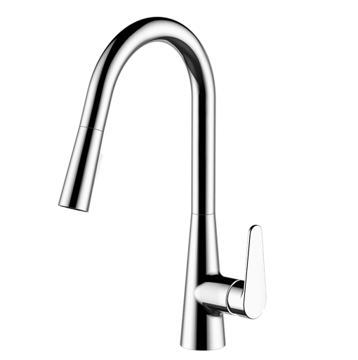 Vòi rửa bát nóng lạnh dây rút Mirolin MK605