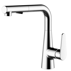 Vòi rửa bát nóng lạnh dây rút Mirolin MK608