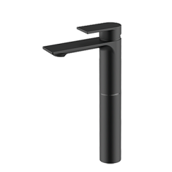 Vòi chậu rửa mặt lavabo màu đen Mirolin MK801HB