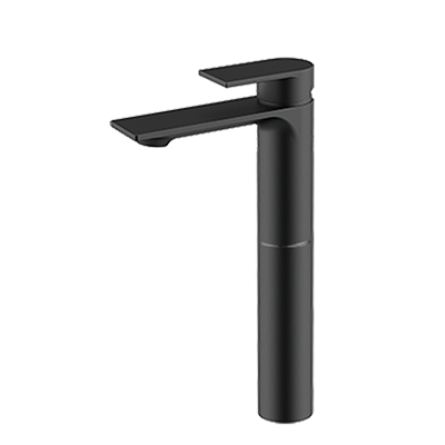 Vòi chậu rửa mặt lavabo màu đen Mirolin MK801HB