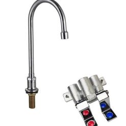 Vòi đạp chân nóng lạnh chậu rửa MK-0122D