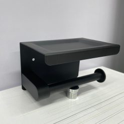 Lô giấy vệ sinh màu đen inox 304 Miken MK-10004