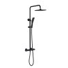 Sen cây tắm nhiệt độ bát vuông màu đen Miken MK-1445140B-MT