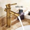 Vòi chậu lavabo mạ đồng MK-2020GM