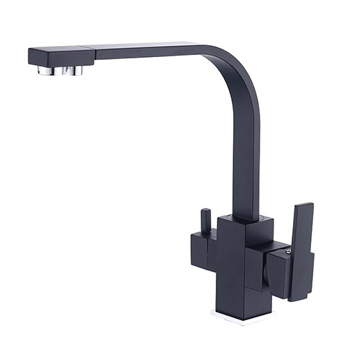 Vòi rửa bát nóng lạnh kết hợp vòi RO Miken MK-2028ROBL