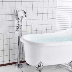 Sen cây đặt sàn thiên nga cho bồn tắm MK-51070W