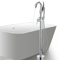 Sen cây đặt sàn thiên nga cho bồn tắm MK-51071W