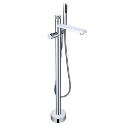 Sen cây đặt sàn cho bồn tắm mạ màu crom MK-51072W