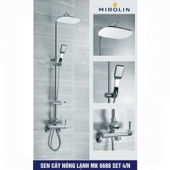 Sen cây tắm nóng lạnh Mirolin MK6688 SET 4 N