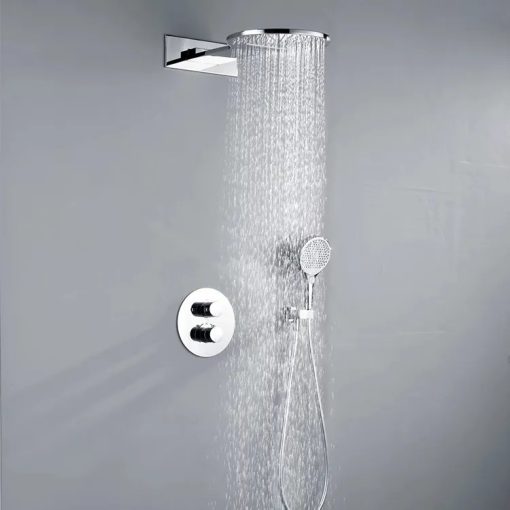 Sen tắm nóng lạnh âm tường mạ crom MKAT-5023W