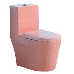 Bồn cầu trẻ em màu hồng Miken MKB-1237P