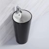 Chậu rửa mặt nghệ thuật chân đứng Miken MKC-2085B