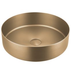 Chậu rửa lavabo Inox 304 màu vàng Miken MKC-3612CU