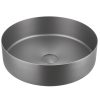 Chậu rửa lavabo Inox 304 màu ghi xám Miken MKC-3612GR