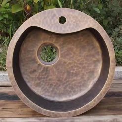 Chậu lavabo bằng đồng MKC-D102