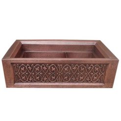 Chậu lavabo bằng đồng MKC-D105
