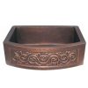 Chậu lavabo bằng đồng MKC-D107