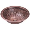 Chậu lavabo bằng đồng MKC-D108