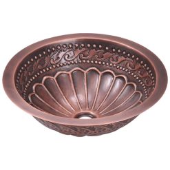 Chậu lavabo bằng đồng MKC-D108
