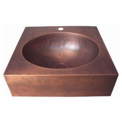 Chậu lavabo bằng đồng MKC-D109