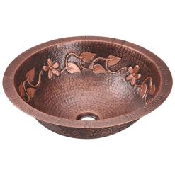 Chậu lavabo bằng đồng MKC-D110