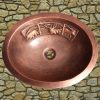 Chậu lavabo bằng đồng MKC-D111