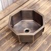Chậu lavabo bằng đồng MKC-D113