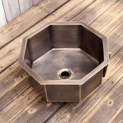 Chậu lavabo bằng đồng MKC-D113