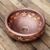 Chậu lavabo bằng đồng MKC-D114