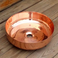 Chậu lavabo bằng đồng MKC-D118