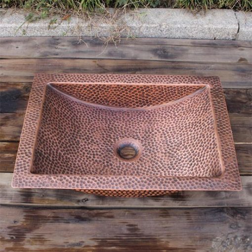 Chậu lavabo bằng đồng MKC-D121