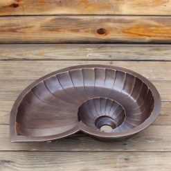 Chậu lavabo bằng đồng MKC-D123