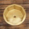 Chậu lavabo bằng đồng MKC-D126