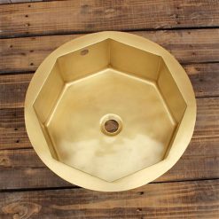 Chậu lavabo bằng đồng MKC-D126