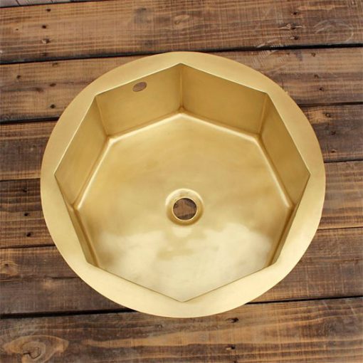 Chậu lavabo bằng đồng MKC-D126