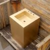 Chậu lavabo bằng đồng MKC-D130