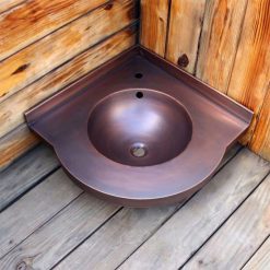 Chậu lavabo bằng đồng MKC-D131