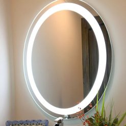 Gương led bầu dục có cảm ứng MIKEN MKG-NT0024