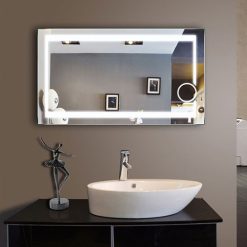 Gương led hình chữ nhật nghệ thuật MIKEN MKG-NT0030