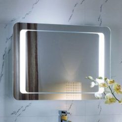 Gương led hình chữ nhật nghệ thuật MIKEN MKG-NT0030