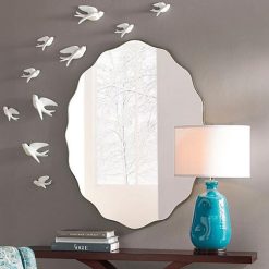 Gương nghệ thuật khung viền màu đen MIKEN MKG-NT0068