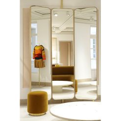 Gương soi toàn thân cánh mở mạ vàng MIKEN MKG-TT0010