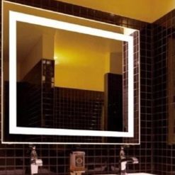 Gương đèn led bọc da MIKEN MKG-V003