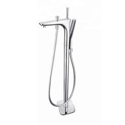 Sen cây đặt sàn cho bồn tắm màu chrome Miken MKS-0992