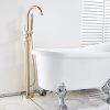 Sen cây đặt sàn bồn tắm mạ màu vàng MKS-099GM