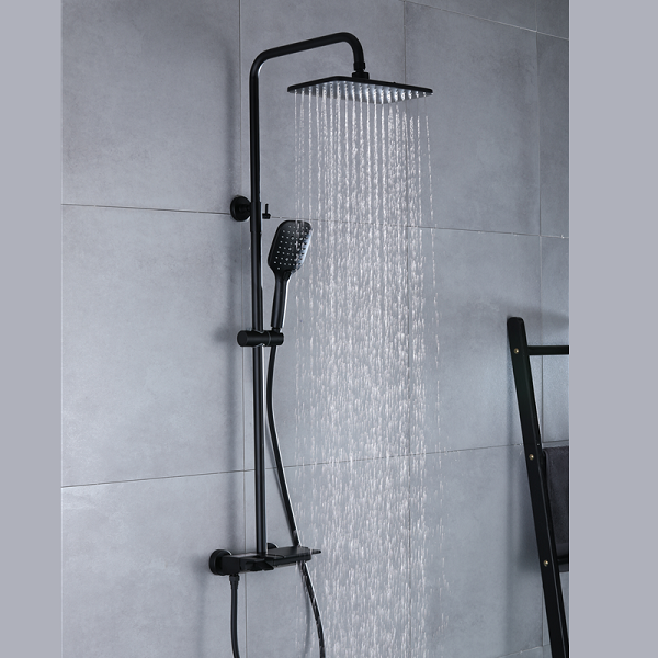 Sen cây tắm mạ màu đen nhiệt độ Miken MKS-MY7054B