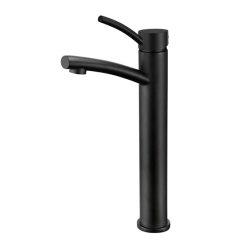 Vòi chậu lavabo mạ đen MN-026HD