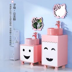 Tủ chậu lavabo may đo trẻ em MN-1002