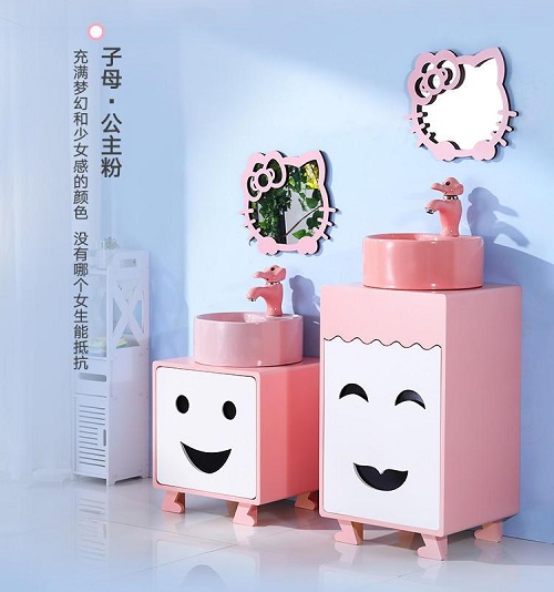 Tủ chậu lavabo may đo trẻ em MN-1002